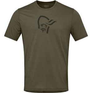 Norrøna - Femund Equaliser - Merino T-shirt - Groen