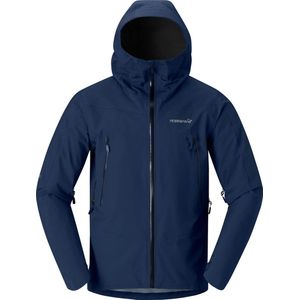 Norrøna - Falketind GORE-TEX - Regenjas - Blauw - 100% Polyamide