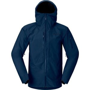 Norrona - Lofoten Gore-Tex Insulated Jacket - Indigo Night - Marine Blauw - Heren