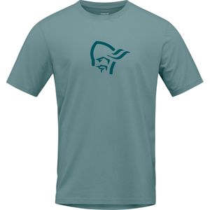 Norrøna - /29 Cotton Viking T-Shirt - Turkoois - T-shirt