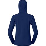 Norrona - Falketind Warm2 Stretch Hood - Fleecevest - Indigo Night