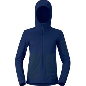 Norrona - Falketind Warm2 Stretch Hood - Fleecevest - Indigo Night