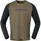 Norrøna - Fjørå Equaliser - Fietsshirt - Olijfgroen - Lange Mouwen