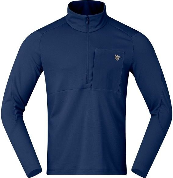 Norrona - Femund Warm1 Zip Neck - Fleece - Indigo Night - Heren