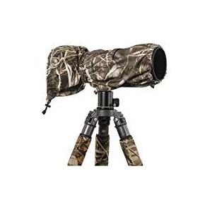 LensCoat Regenjas RS voor camera en lens, grote regenhoes, camouflage-bescherming (Realtree Max4 HD) LCRSLM4