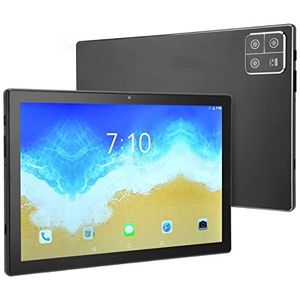 Tablet met Aanraakscherm, Ondersteuning Zwaartekrachtsensor 8GB RAM 128GB ROM FHD1920 X 1200 Octa Core Tablet voor Kantoor voor Senioren (Zwart)