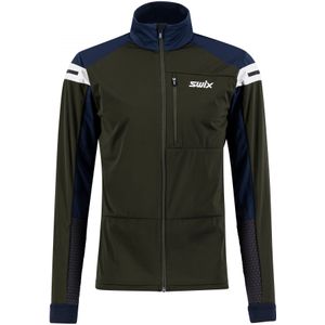 SWIX - Dynamic Jacket - Jack - Donkergroen - Ademend - Waterdicht