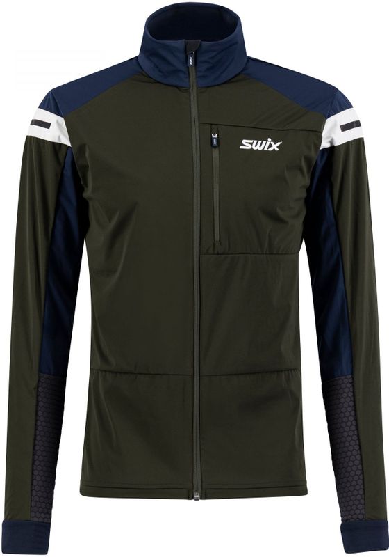 SWIX - Dynamic Jacket - Jack - Donkergroen - Ademend - Waterdicht