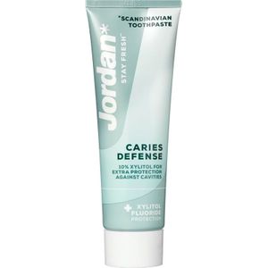 Jordan Tandpasta Caries Defense Stay Fresh 75 ml