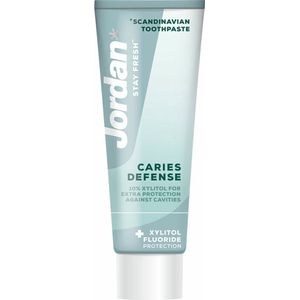 Jordan Tandpasta Caries Defense Stay Fresh 75 ml