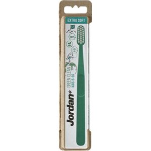 Jordan - Tandenborstel Extra Soft - Green Clean - 5/10 jaar - Blauw