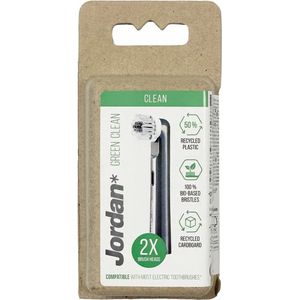 Jordan Green Clean Opzetborstels - 2 stuks