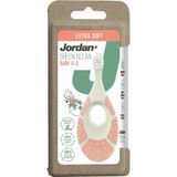 8x Jordan Tandenborstel Green Clean Step 1 Baby (0-2 jaar)
