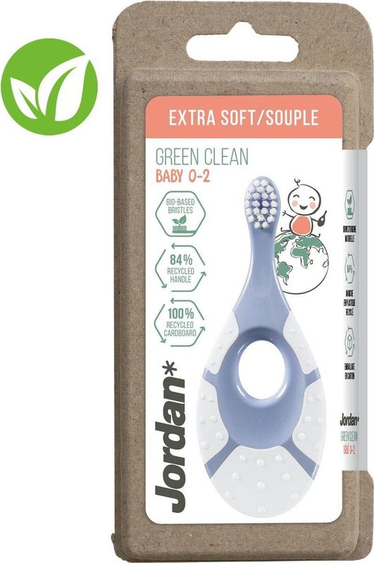Jordan - Tandenborstel - 0 tot 2 Jaar - Extra Zacht - Bijtring