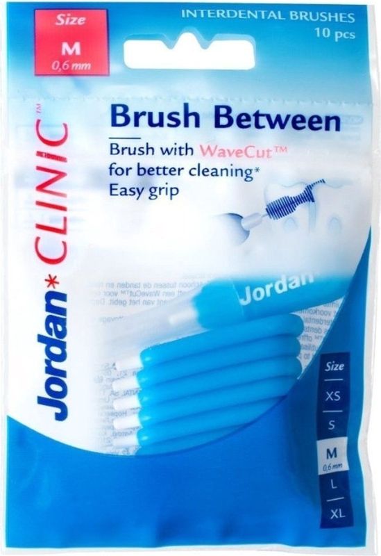 Jordan Interdentaal Brush Between M 0.6 mm - 10 stuks