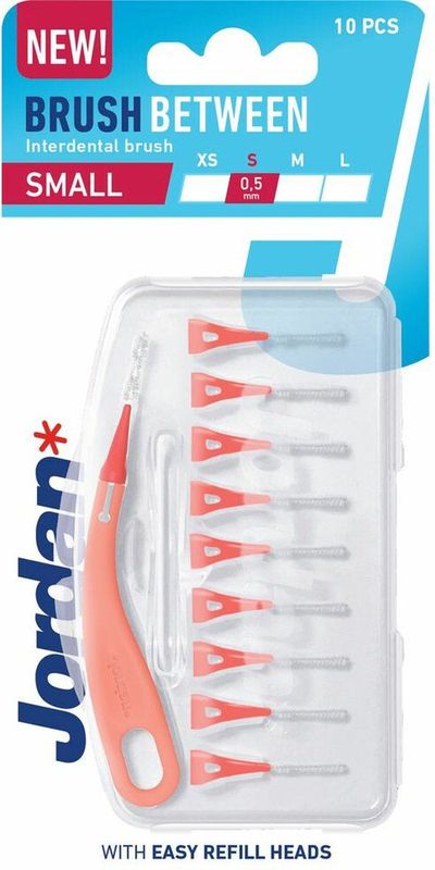 Jordan Interdentaal Brush Between S 0.5 mm - 10 stuks