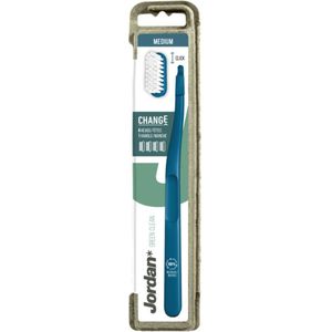 Jordan Green Clean Change Tandenborstel Medium 4-pack