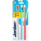 Jordan Clean Smile Soft - 3 stuks