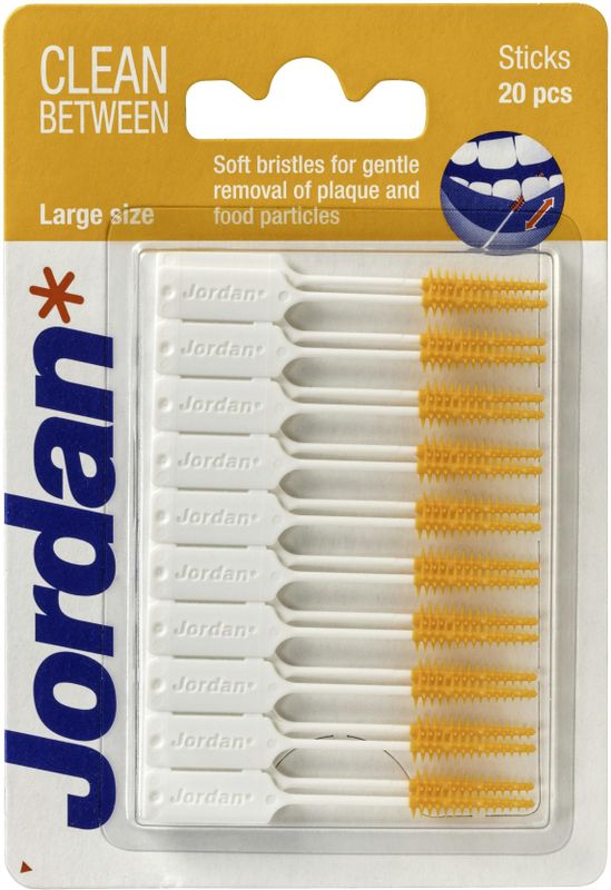 Jordan Dental Sticks Clean Between Large 20s