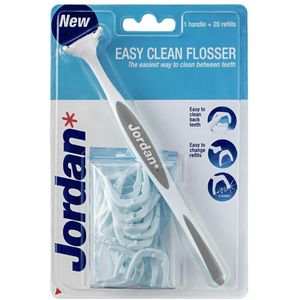 Jordan Easy Clean Flosser Grey  20 stk.