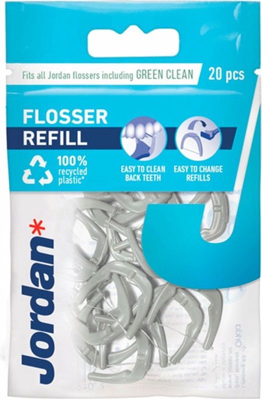 Jordan - Easy Clean Flosser Refill - 20 Stuks