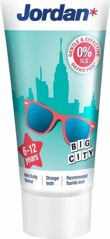 15x Jordan Tandpasta Junior 6-12 jaar 50 ml
