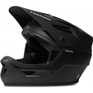 Sweet Protection Arbitrator MIPS Helmet, Matte Black/Natural Carbon, SM