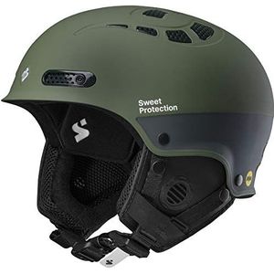 Sweet Protection Unisex - Igniter II MIPS Helmet Ski/Snowboard, Olive Drab, XXL