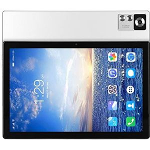 Tablet-pc, Dubbele Camera 10,1 Inch FHD 4G LTE 5G WiFi Aluminiumlegering 8GB RAM 256GB ROM Kantoortablet 7000mAh Gaming-batterij (EU-stekker)