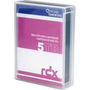 Tandberg Data RDX Medium (RDX (HDD), 5000 GB), Patroon