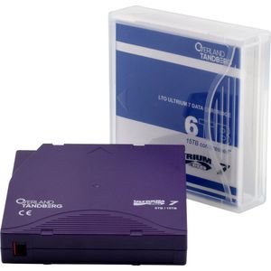 Tandberg Data LTO-7 Data Cartridge 6.0/15. ongelabeld w. koffer (LTO, 6000 GB), Patroon
