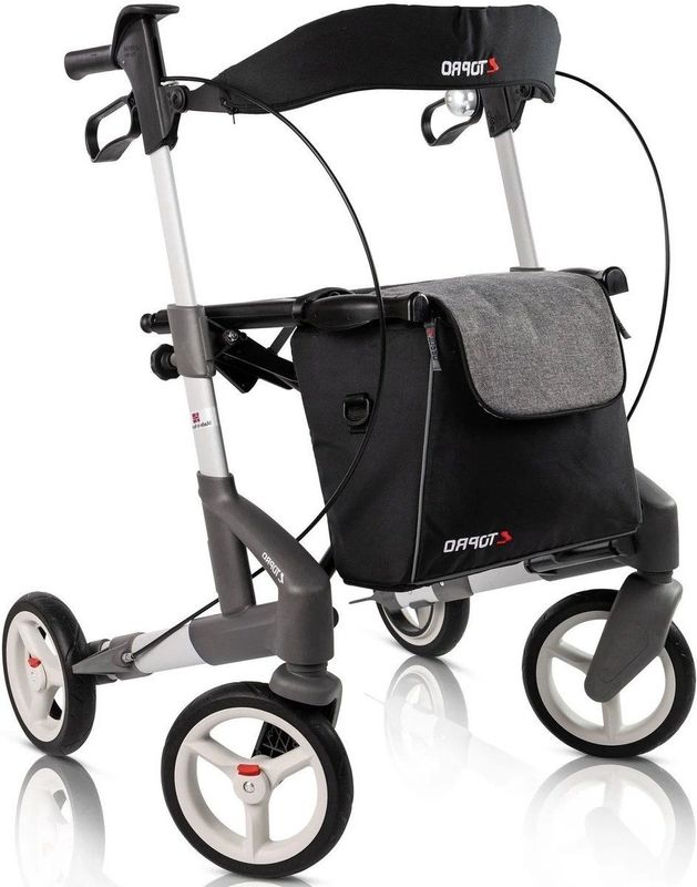 Topro - Troja 5G - Rollator - Zilver - Zachte Wielen - 7,8 kg