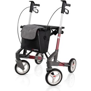 Topro Troja 5G Rollator Maat M Rood