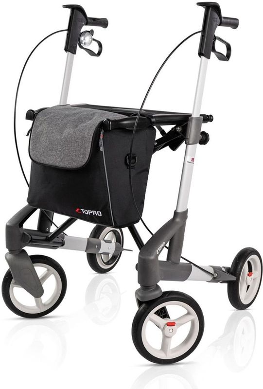TOPRO - Troja 5G - Rollator - Zilver - Klein