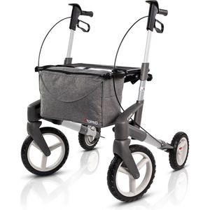 TOPRO - Olympos ATR SLIM - Rollator - Zilver - Buitengebruik