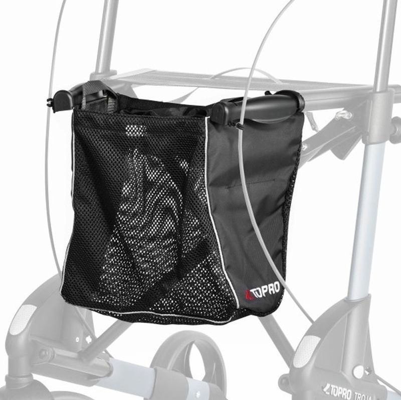 Afneembaar boodschappennet voor TOPRO Troja rollators, belastbaar tot 10 kg