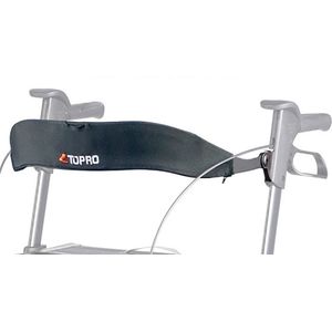 Rugsteun met polstering topro rollator - kort 67 cm