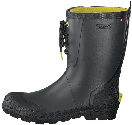Viking - Slagbjorn Jr. - Rubberlaarzen - Dark Grey Multi - 100% Waterdicht