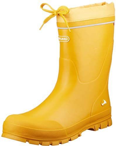 viking Unisex Jolly Thermo regenlaars, Mosterd, 7 UK