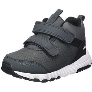 viking Etne Mid GTX Wandelschoenen, uniseks, kinderen, Zwarte houtskool