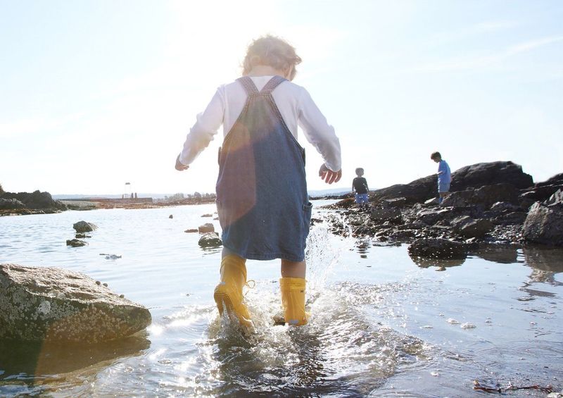 Viking Unisex kinderen Alv Rain Boot, geel, 19 EU