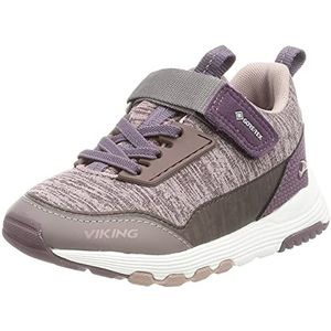 Viking Arendal Low GTX Unisex kindersneaker Plum Dusty Pink, 23 EU, Plum Dusty Pink