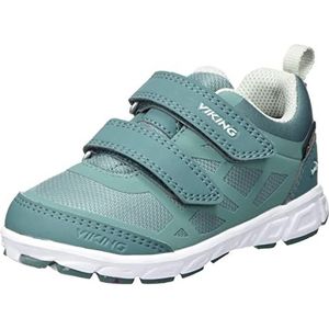 Viking Veme Low Gtx R Wandelschoen voor kinderen, uniseks, blauwgroen, 23 EU