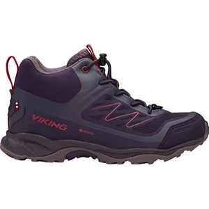 viking Tind Mid GTX Wandellaarzen, Mid Grey/Ruby Red, 41