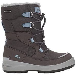 viking Unisex Haslum High GTX Warme wandelschoenen voor kinderen, donkergrijs ijsblauw, 31 EU
