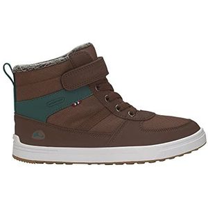 Lu​c​a​s​ Mi​d​ WP Warm​ Jr​ Walking Shoes, Redbruin/Donkerblauw, 36