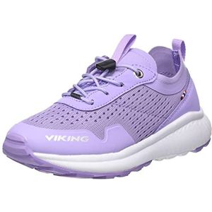 Viking Aery Breeze Low Jr Sneakers voor kinderen, uniseks, lavendel, 33 EU smal