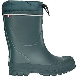 Viking Unisex Jolly Warm Rain Boot voor kinderen, dark green, 28 EU
