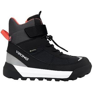 Viking Unisex Expower Warm GTX 1V Sl Snow Boot, Black Charcoal, 38 EU