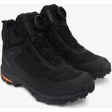 Sneeuwscooterlaarzen Viking Rask 2 Spikes Mid GTX BOA M Zwart-Oranje